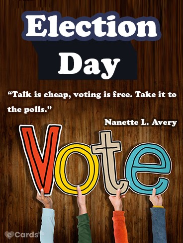 Take it to the Polls – Election Day Card